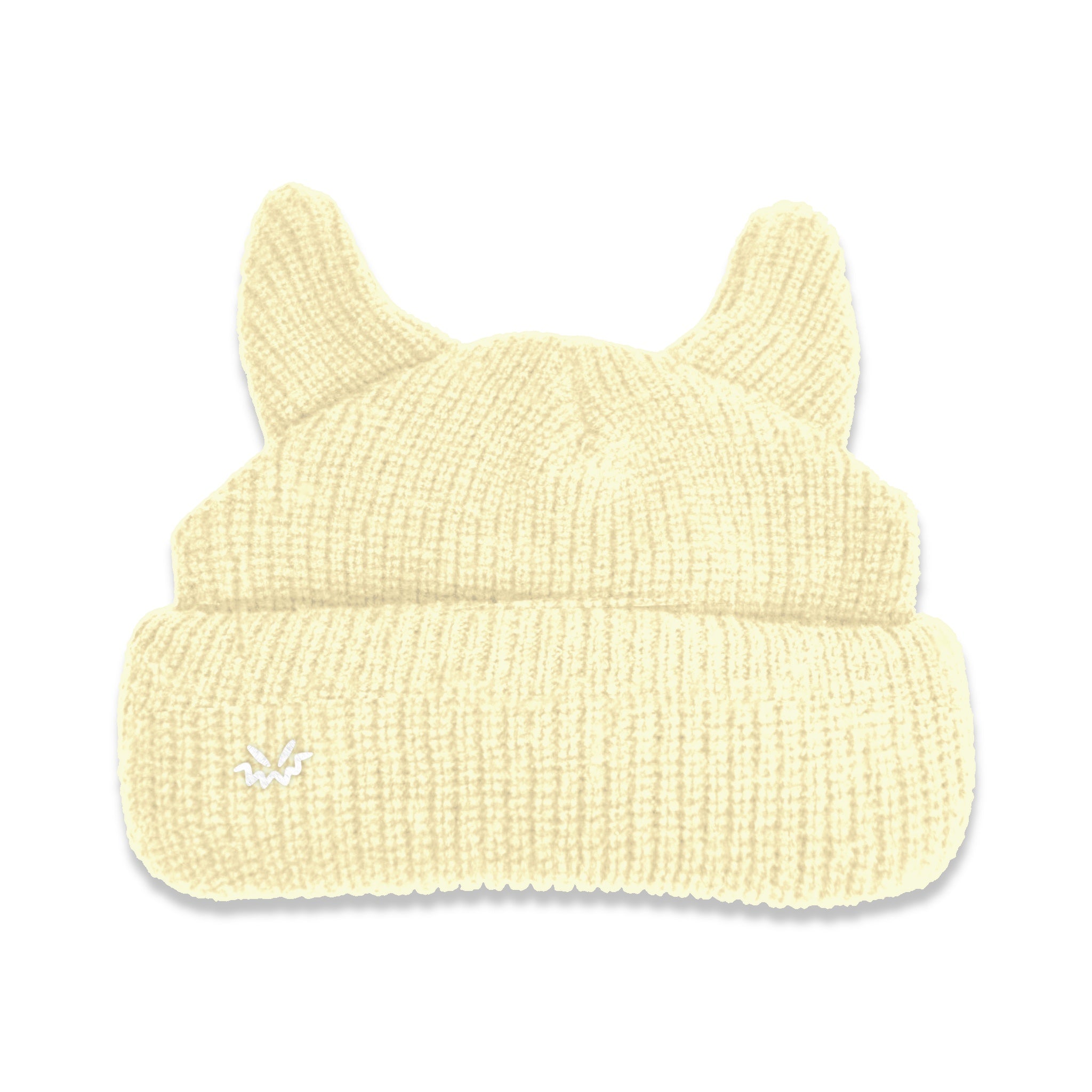 Satin Lined Horned Beanie