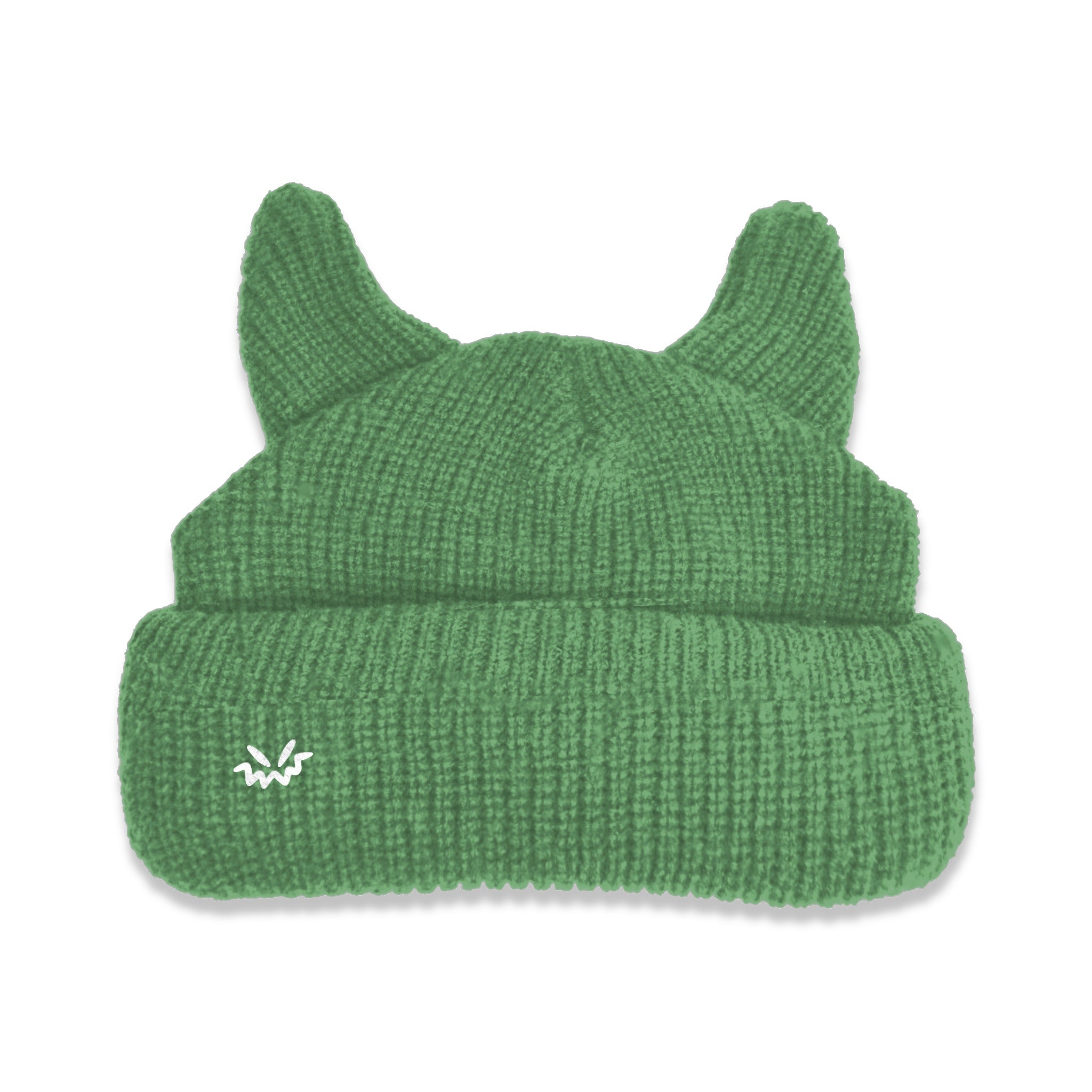 Satin Lined Horned Beanie