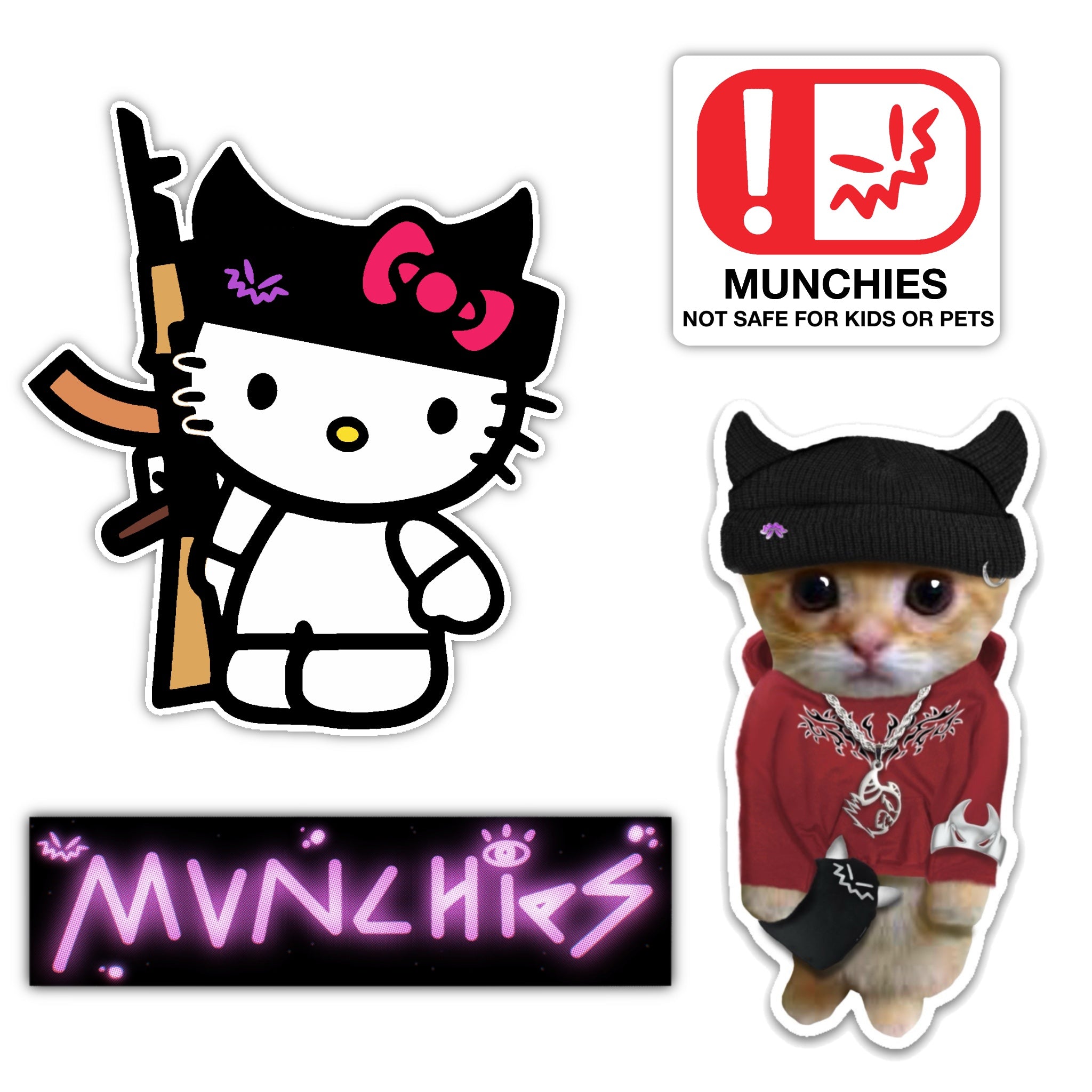 Munchies Sticker Pack V12