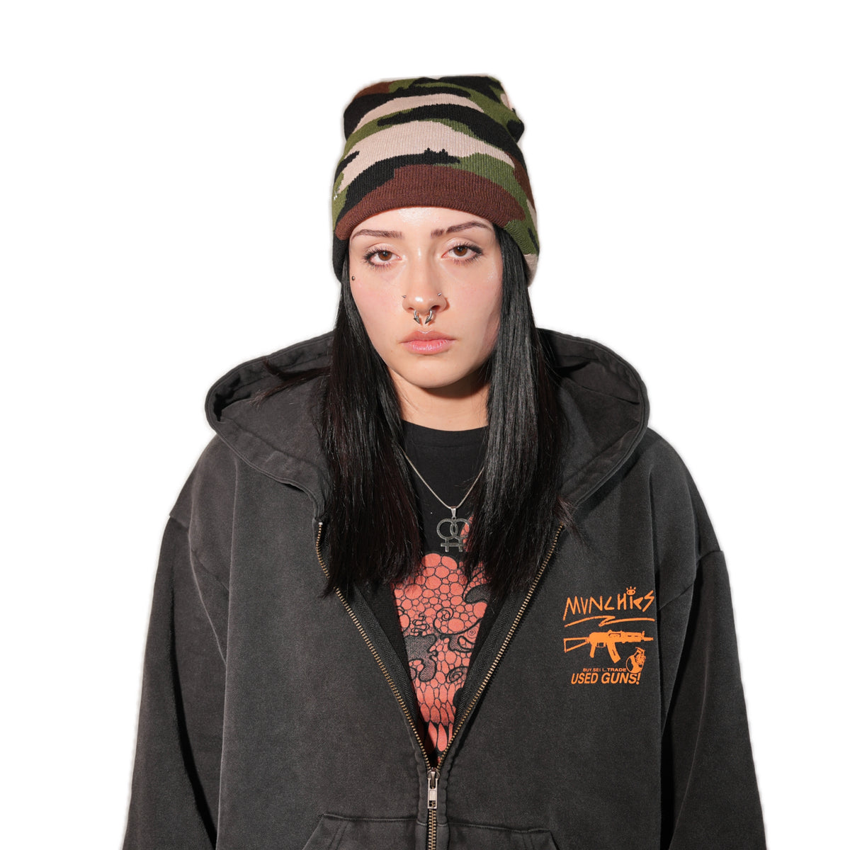 Skull Cap Beanie Satin Lined