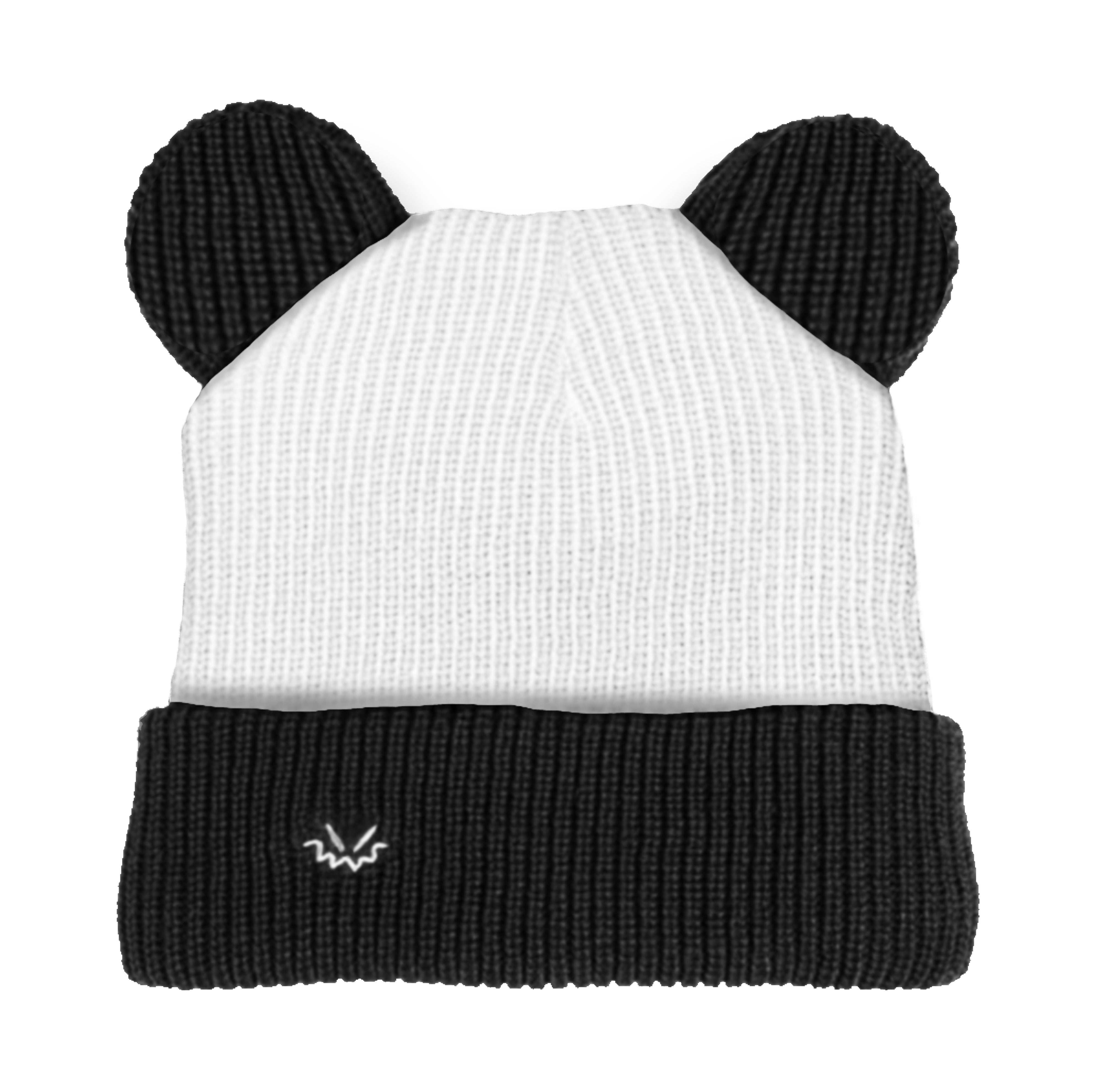 Bear beanie satin lined