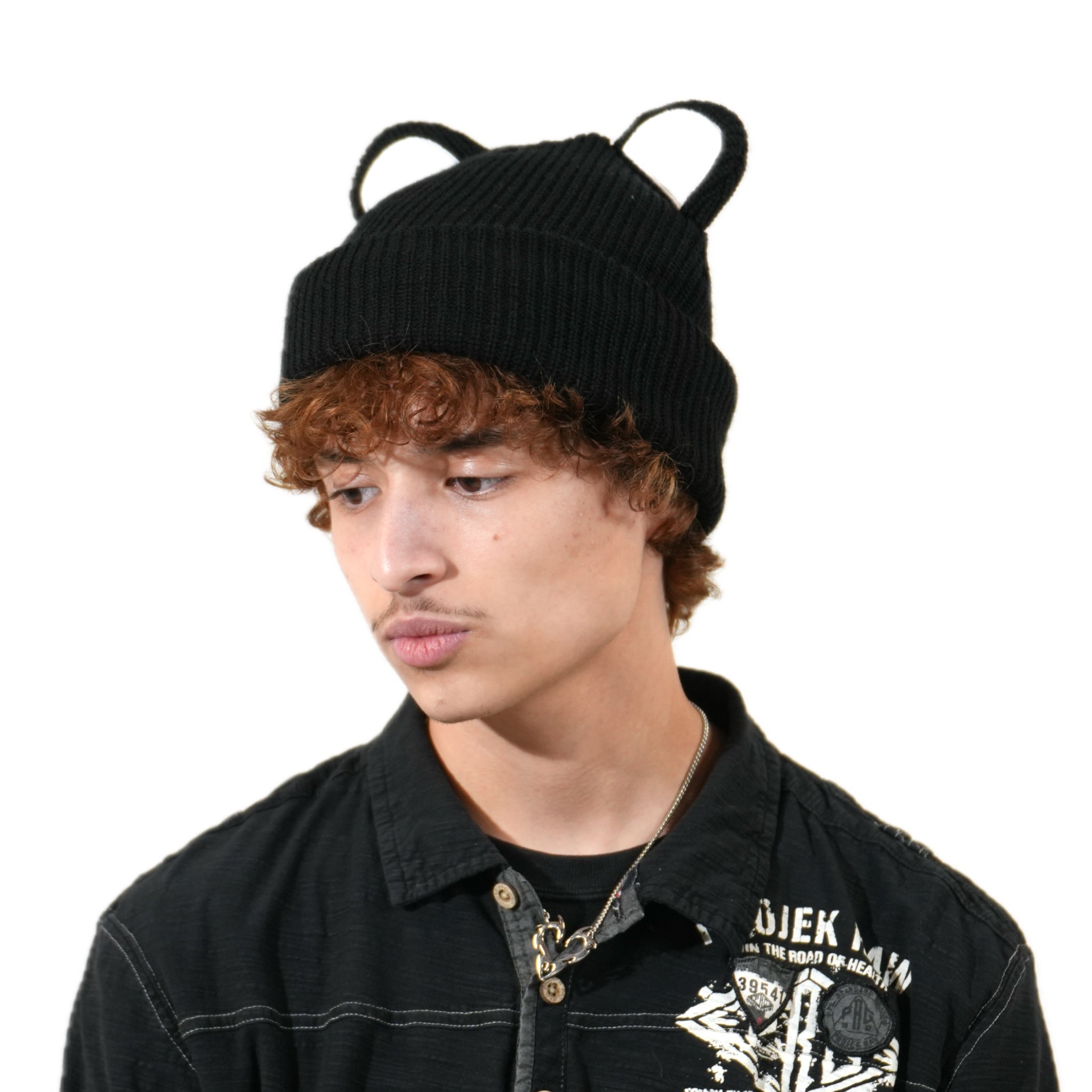 Bear Beanie Satin Lined