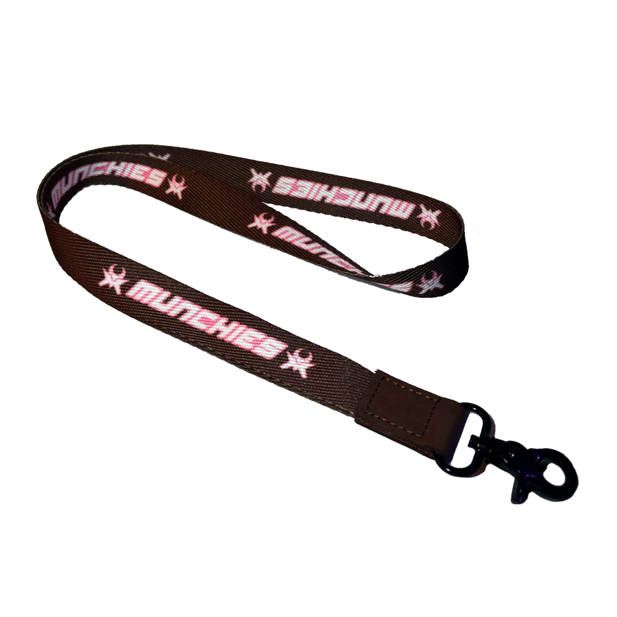 Munchies Lanyard Pink n Brown