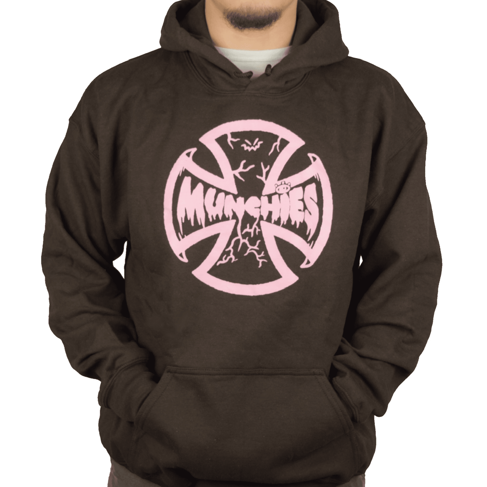 Pink N Brown Hoodie