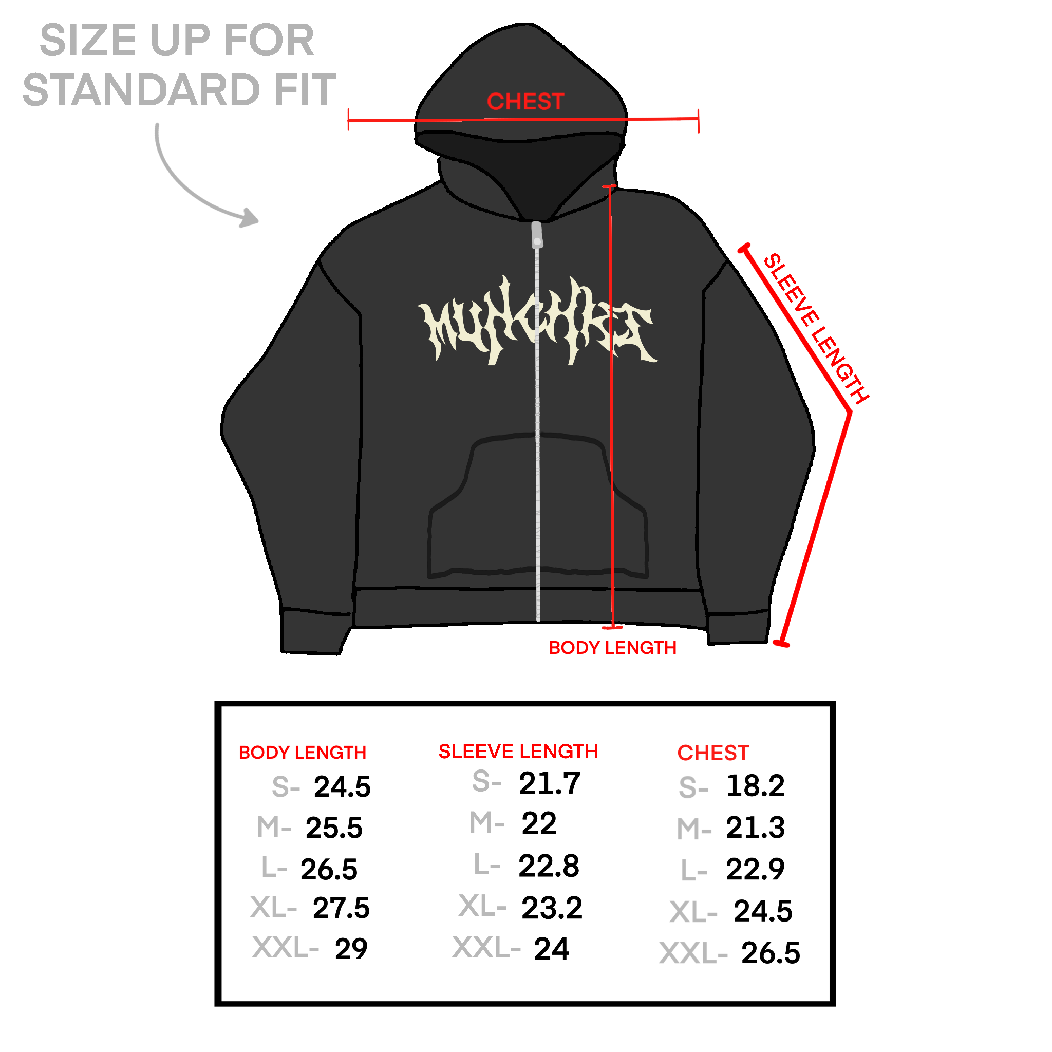 Black Bat-Wing Zip-Up (cropped)