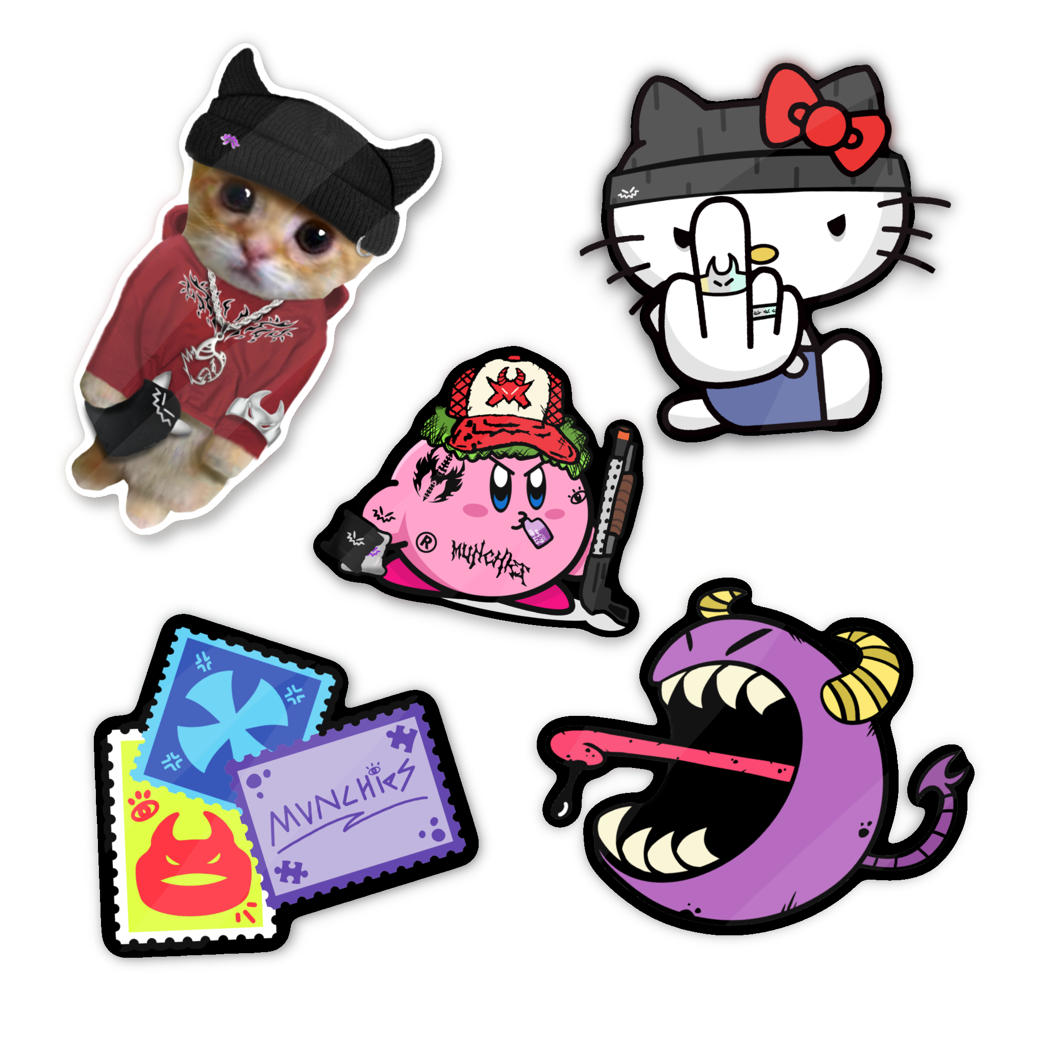 Munchies Sticker Pack V15