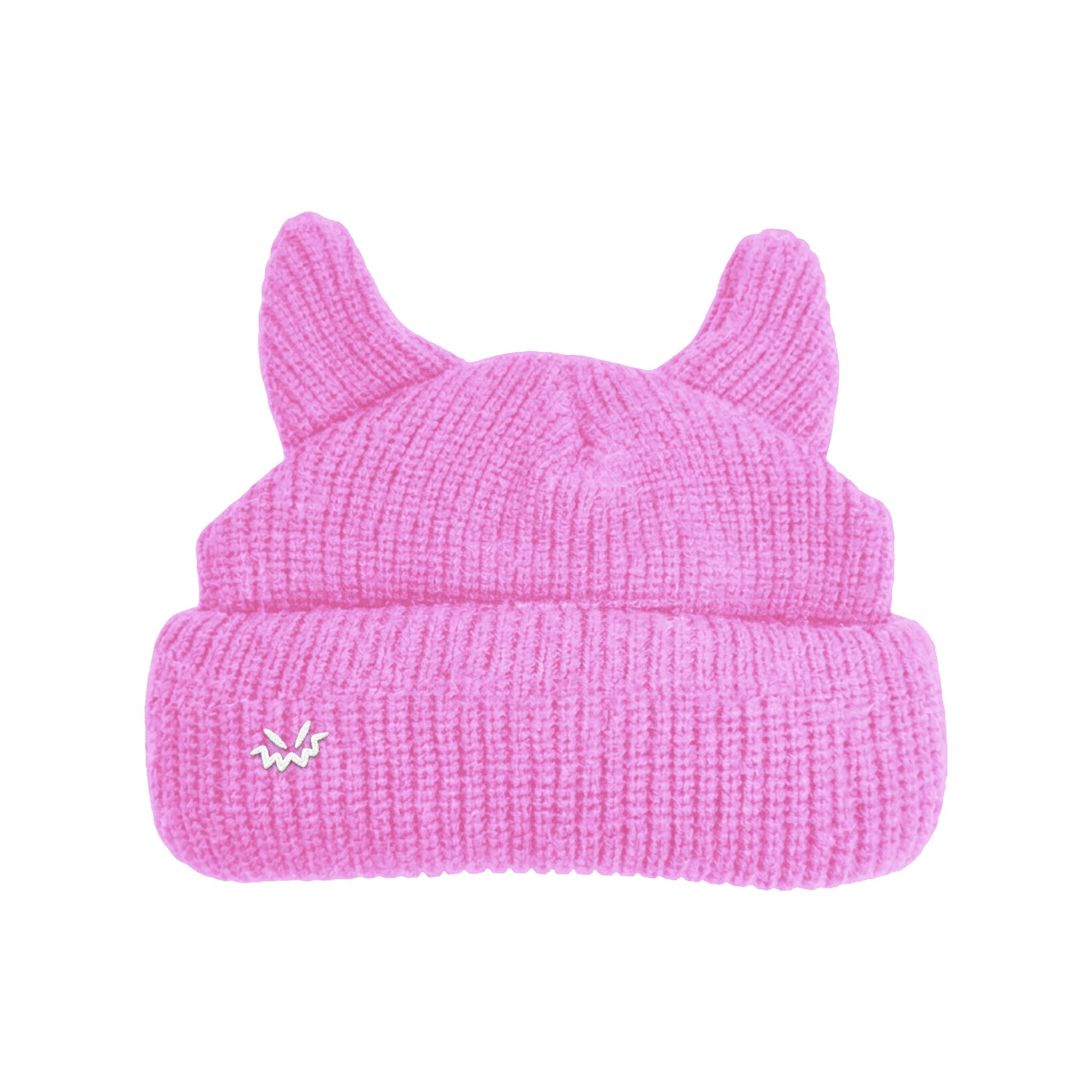 Horned beanie satin lined – munchieshop.com