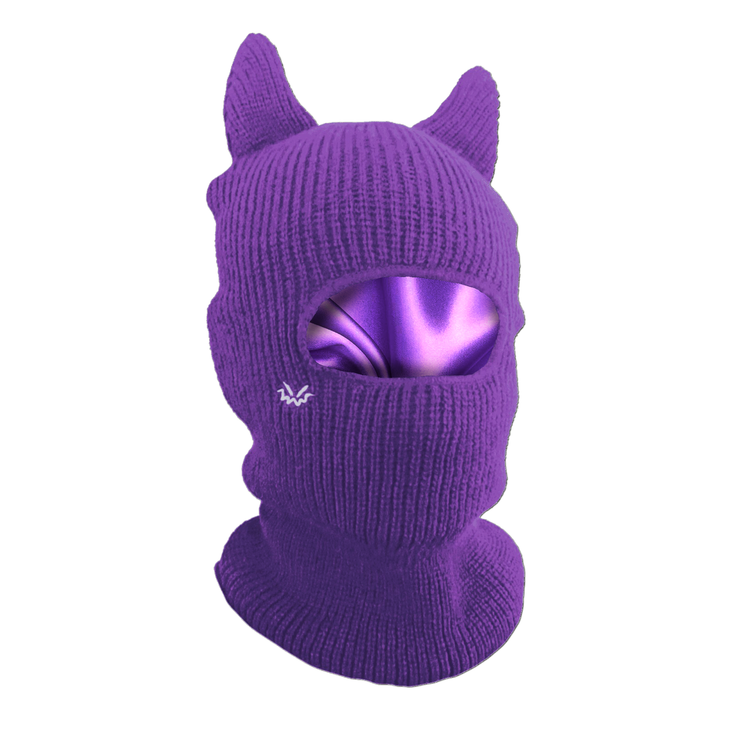 Horned Balaclava SATIN LINED