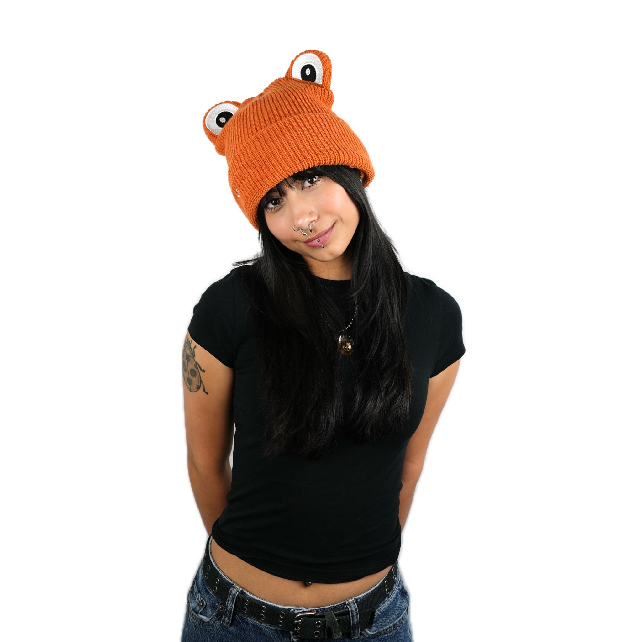 Bear Beanie Satin Lined