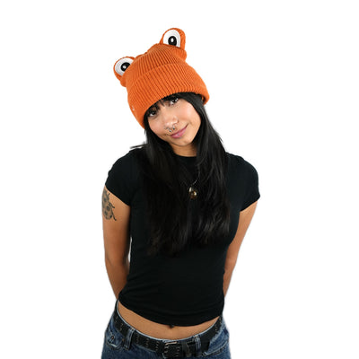 Bear Beanie Satin Lined