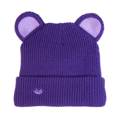 Bear beanie satin lined