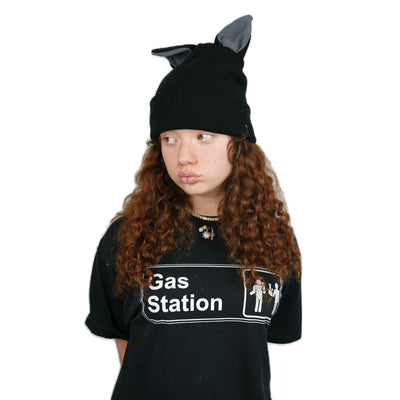 Dog Beanie Satin Lined