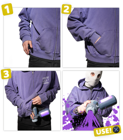 Munchies Quick-draw Zip-Up