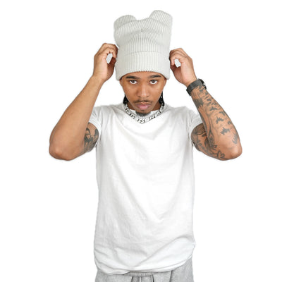 Bear Beanie Satin Lined