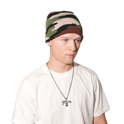 Skull Cap Beanie Satin Lined