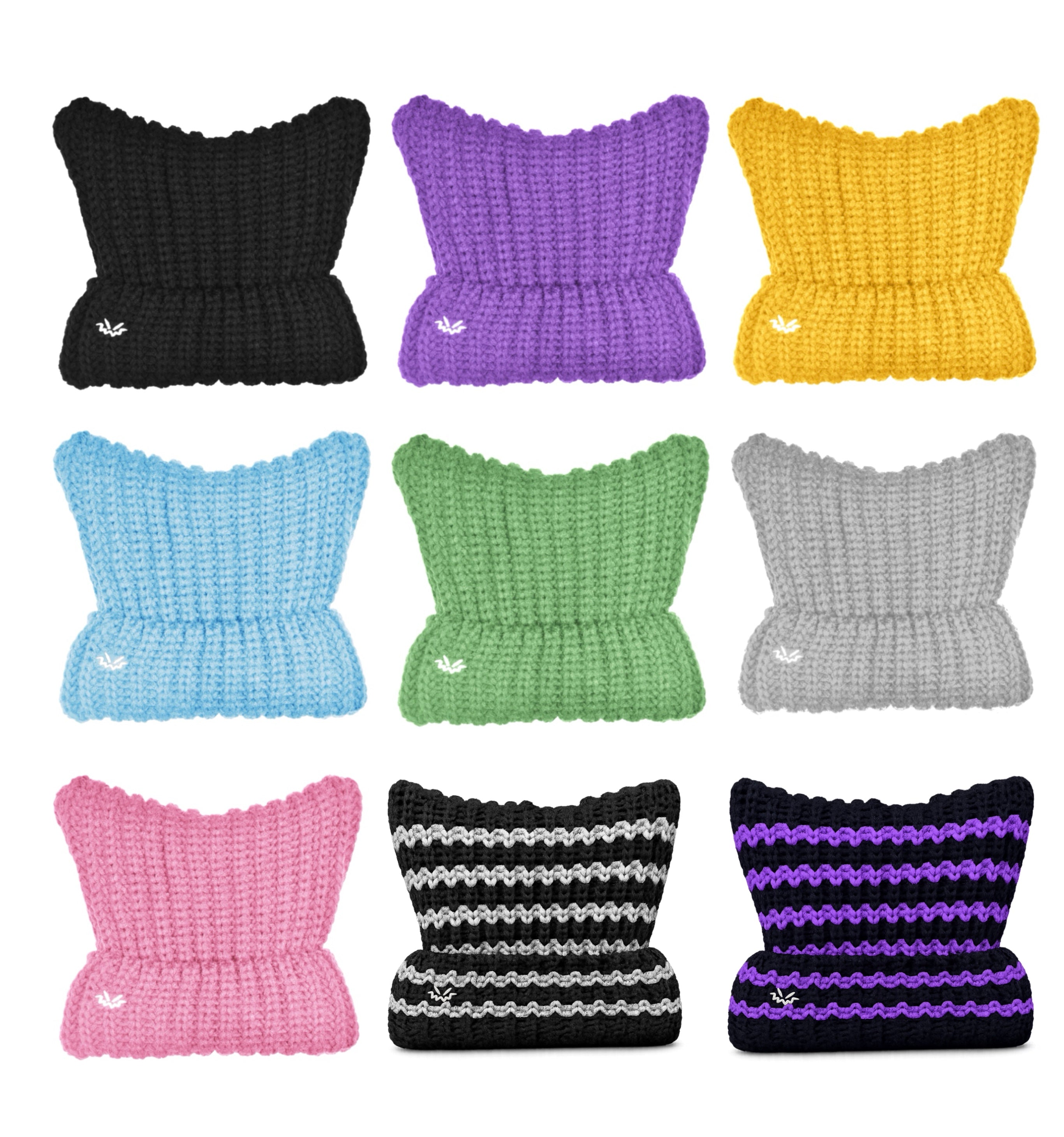 Cat Beanie Satin Lined – munchieshop.com