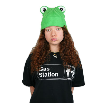 Bear Beanie Satin Lined