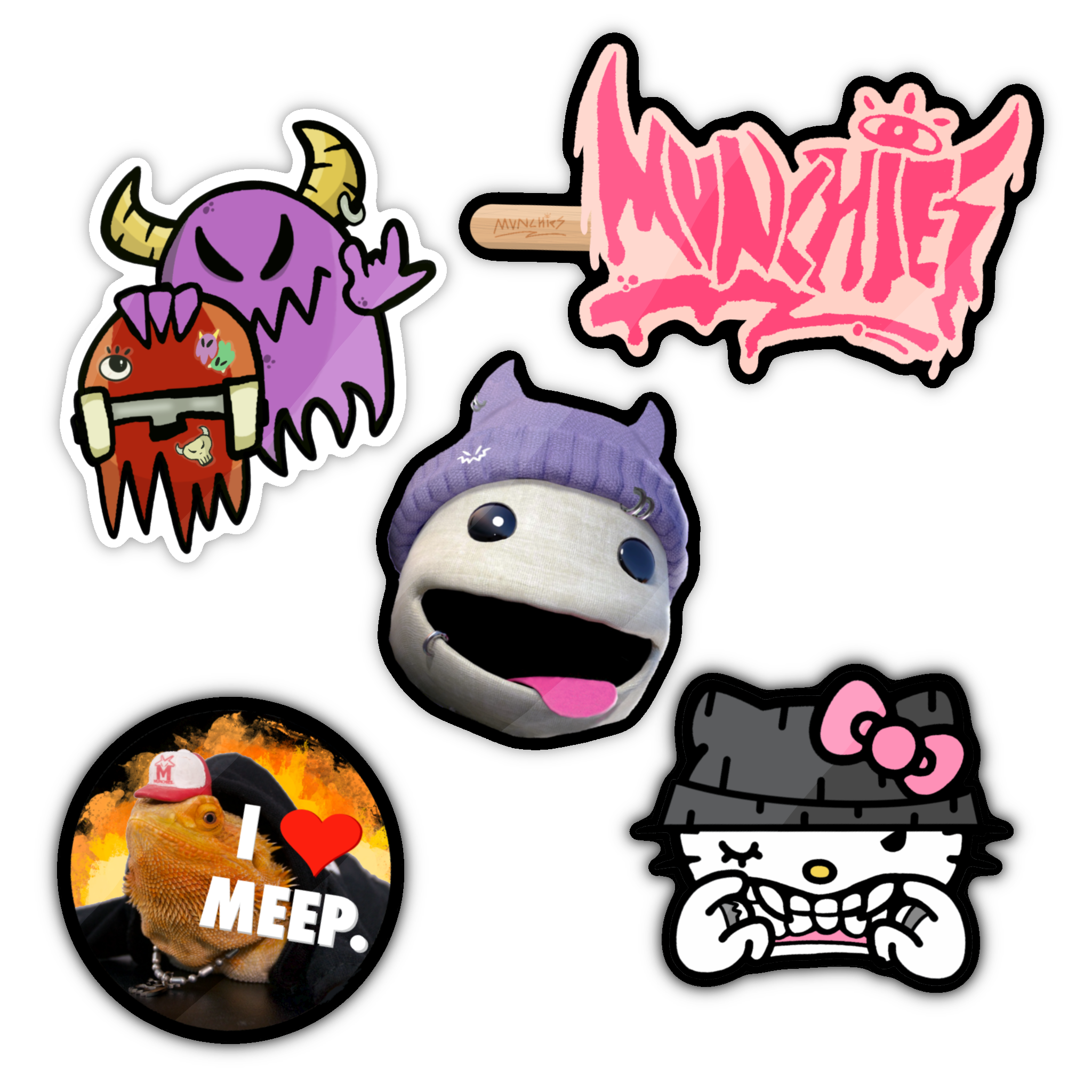 Munchies Sticker Pack V14