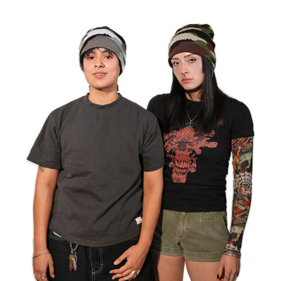 Skull Cap Beanie Satin Lined