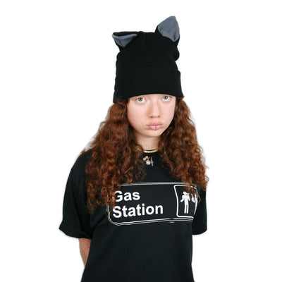 Dog Beanie Satin Lined