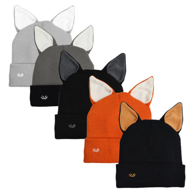 Dog Beanie Satin Lined