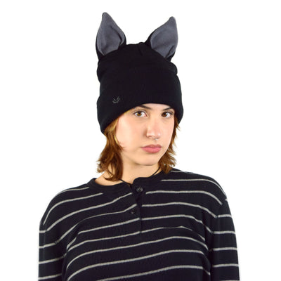 Dog Beanie Satin Lined