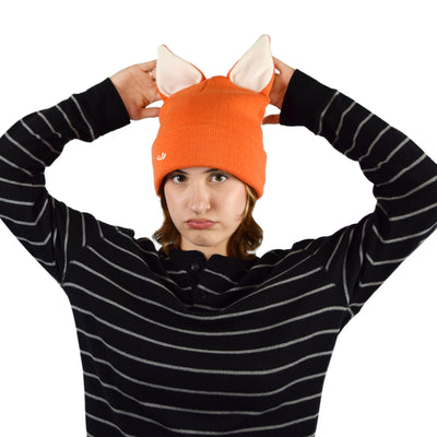 Dog Beanie Satin Lined