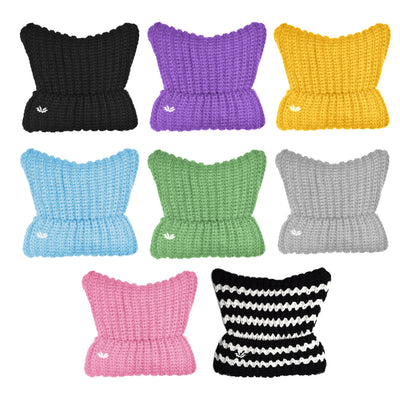 Cat beanie satin lined