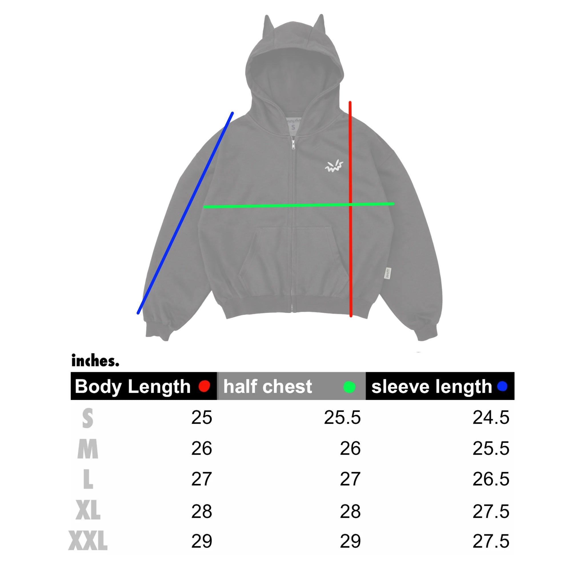 Munchies Horned Zip-Up