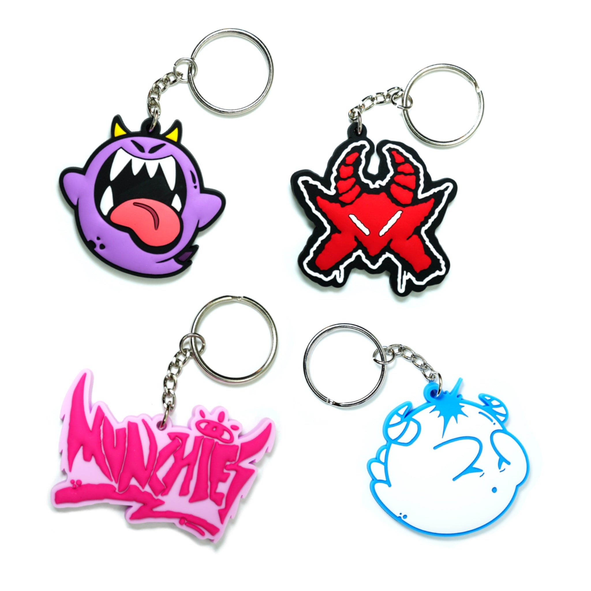 Munchies 3D Keychains