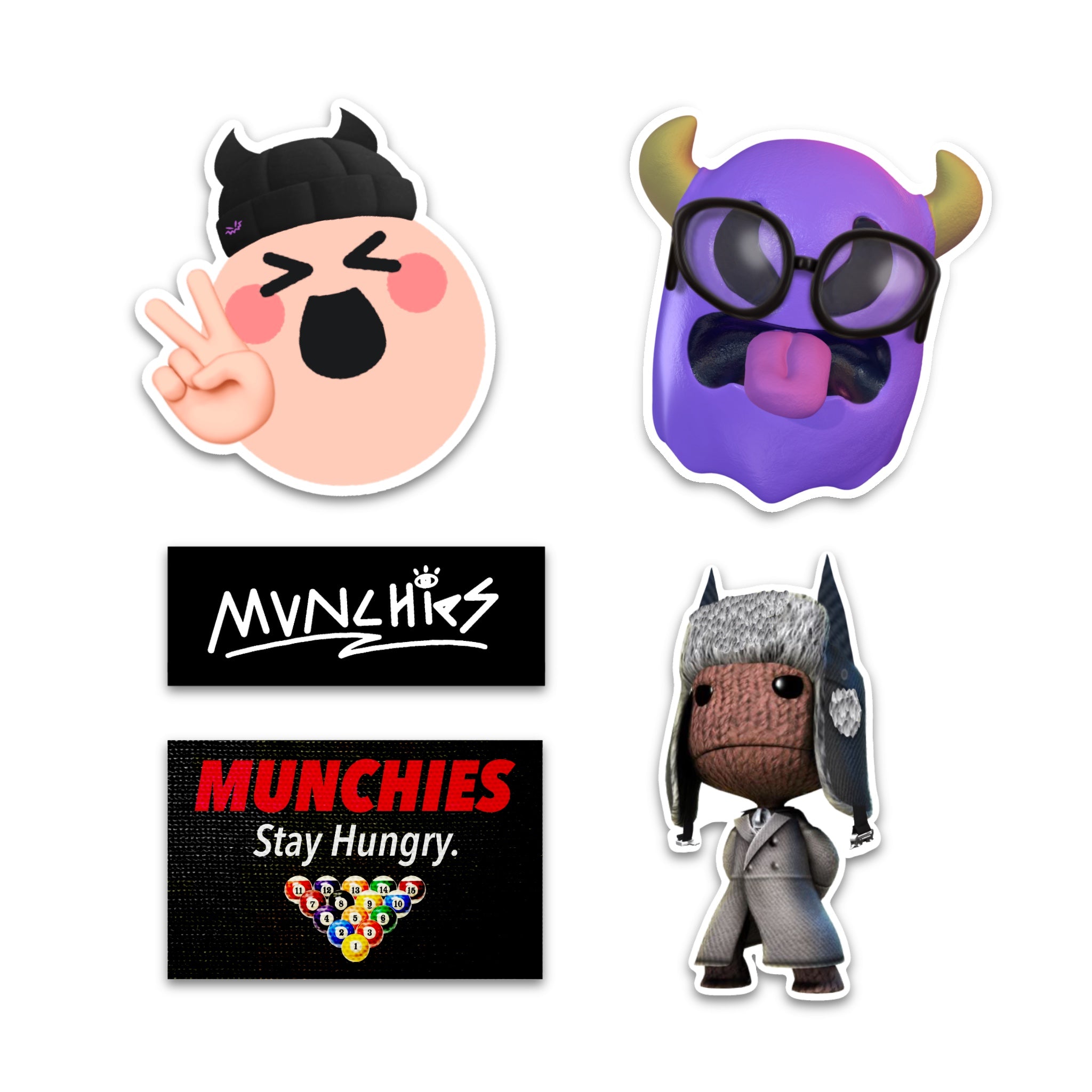 Munchies Sticker Pack V17