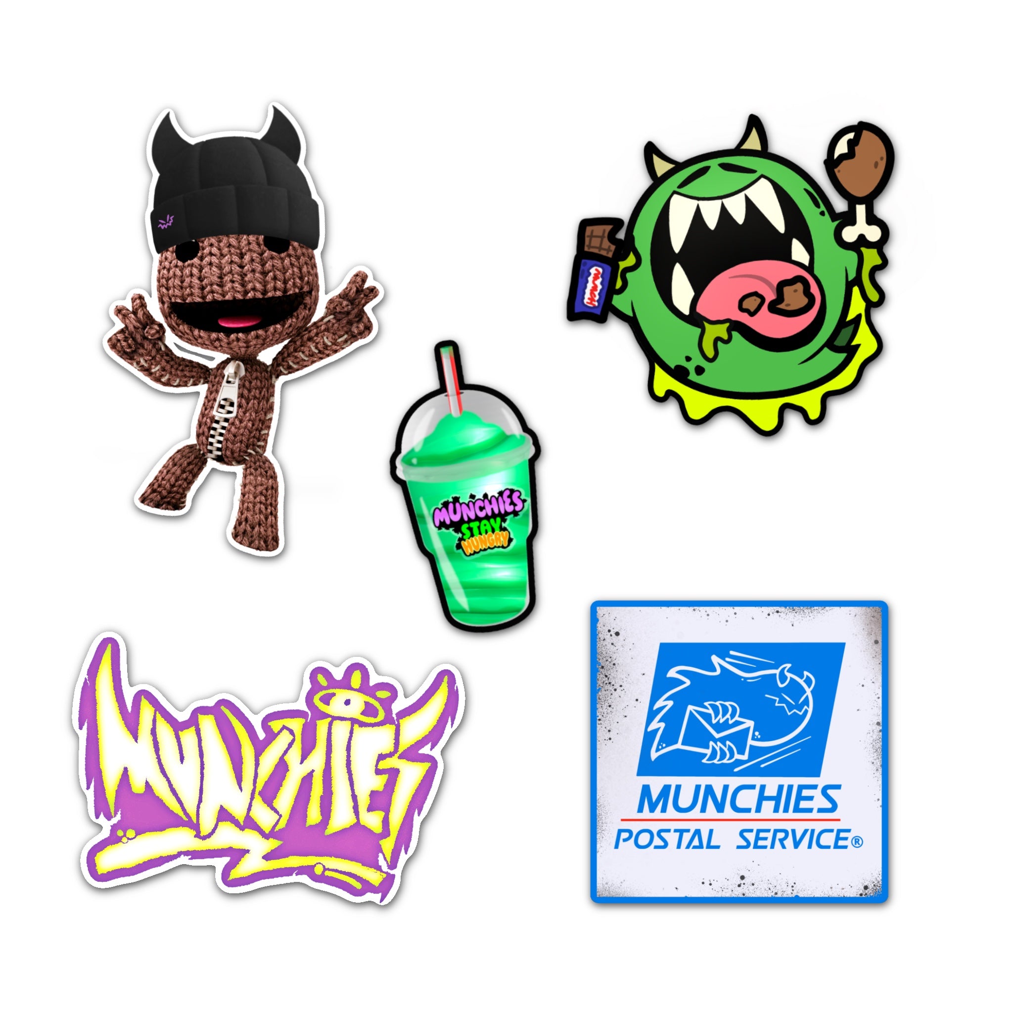 Munchies Sticker Pack V16