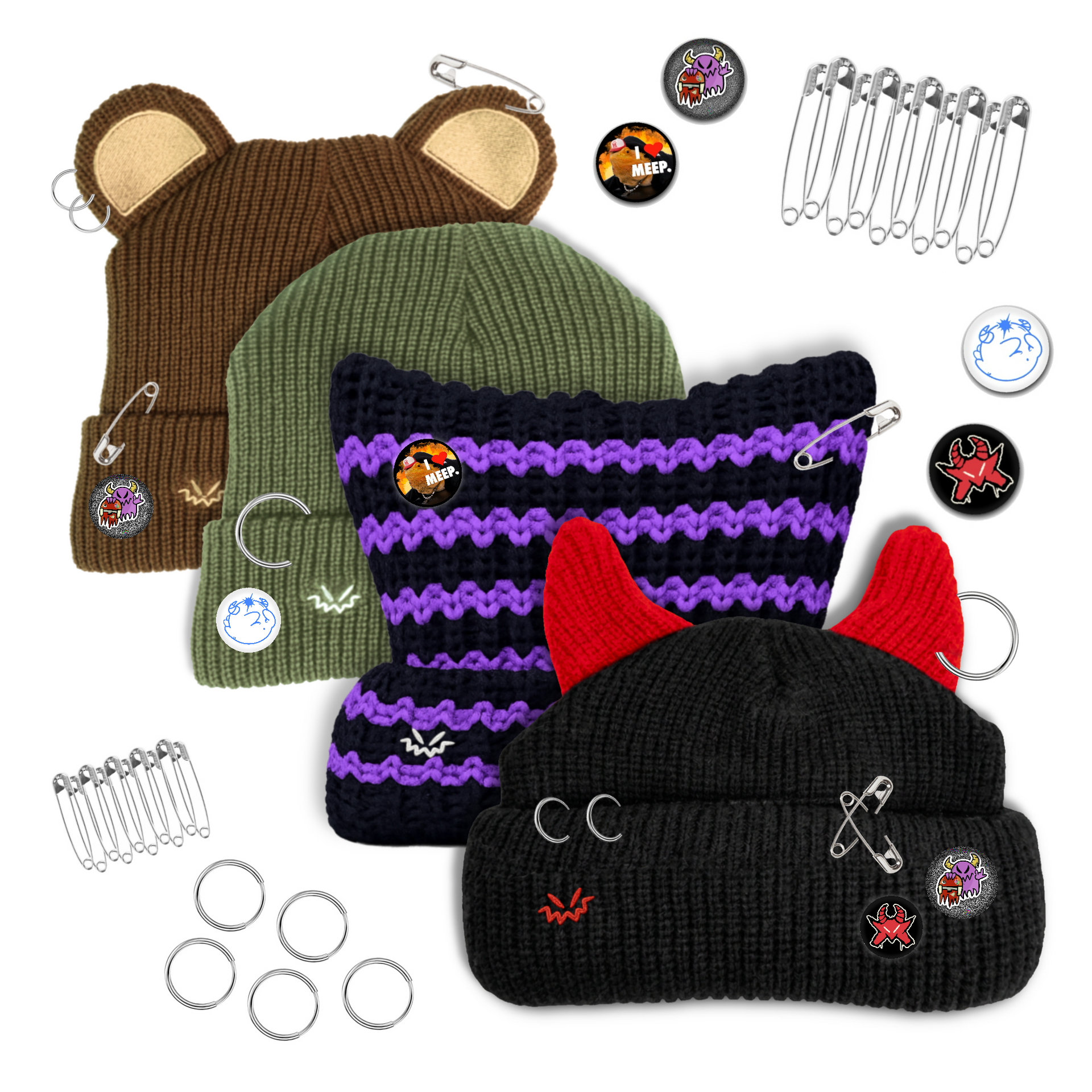 Beanie Bits Decoration Pack V1 – munchieshop.com
